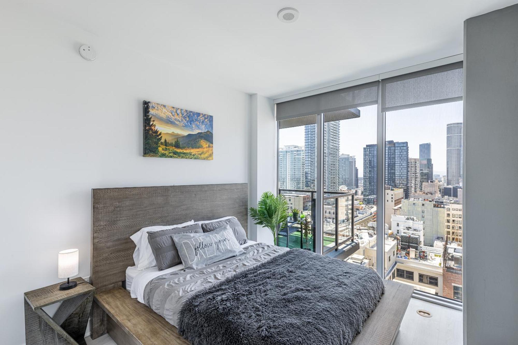 Top Floor High Rise 3 Bed Dtla Skyscraper Penthouse Los Angeles Eksteriør billede